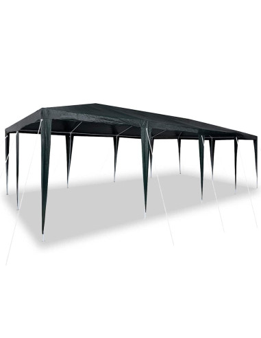 Tenda Party Verde 800 x 400 x 266 cm Polietilene e Acciaio