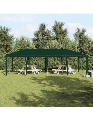 Tenda Party Verde 800 x 400 x 266 cm Polietilene e Acciaio