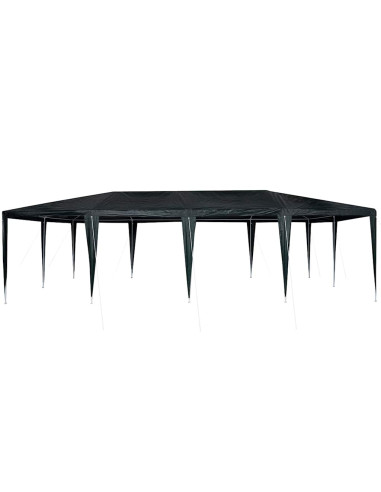 Tenda Party Verde 800 x 400 x 266 cm Polietilene e Acciaio