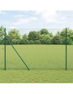 Recinzione Esagonale Verde 1,6 x 10 m PVC