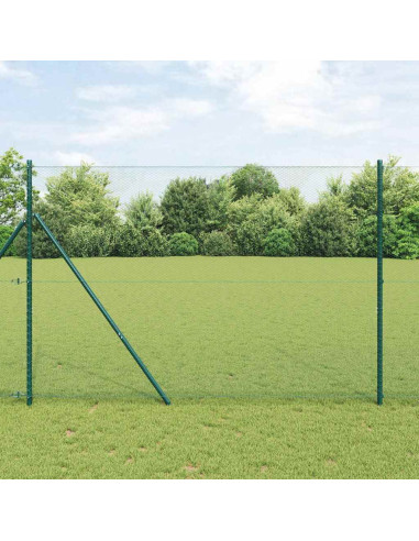 Recinzione Esagonale Verde 1,6 x 10 m PVC