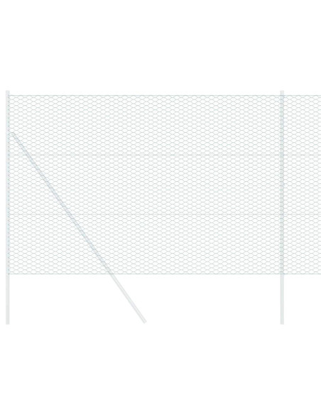 Recinzione Esagonale Verde 1,6 x 10 m PVC