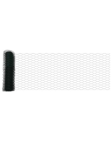 Recinzione Esagonale Verde 0,8 x 25 m PVC