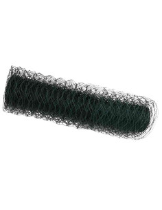 Recinzione Esagonale Verde 0,8 x 25 m PVC 2