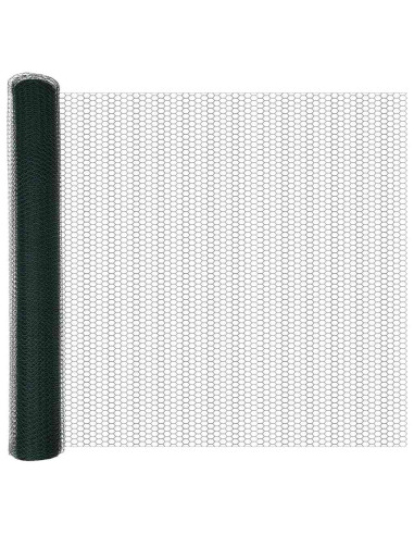 Recinzione Esagonale Verde 1,4 x 25 m PVC