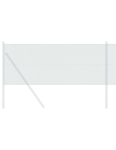 Recinzione Esagonale Verde 0,6 x 50 m PVC