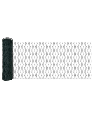Recinzione Esagonale Verde 0,6 x 50 m PVC