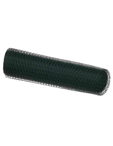 Recinzione Esagonale Verde 0,6 x 100 m PVC