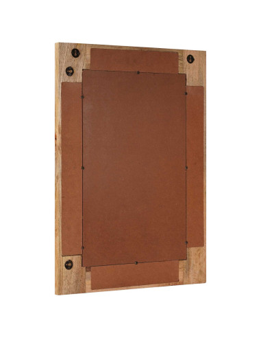 Specchio da bagno con archiviazione Naturale 50 x 70 x 3 cm