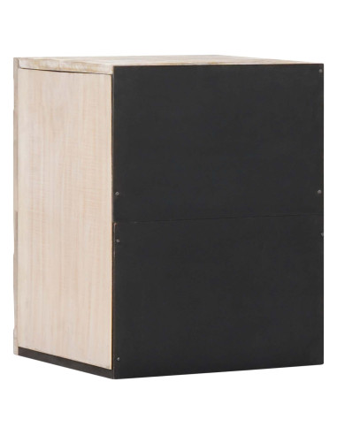 Mobile Appeso da Bagno con porta Bianco 38 x 33,5 x 48 cm