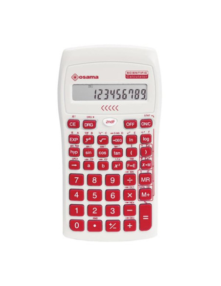 CALCOLATRICE SCIENTIFICA ROSSO