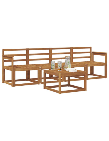 Set di divani da esterno 5 pcs Naturale