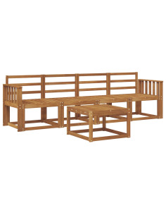 Set di divani da esterno 5 pcs Naturale 2