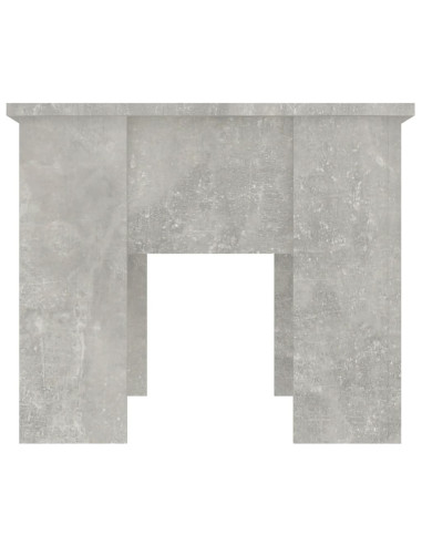 Tavolino da Salotto Grigio Cemento 79x49x41cm Legno Multistrato