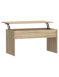 Tavolino Rovere Sonoma 102x50,5x52,5 cm in Legno Multistrato 2