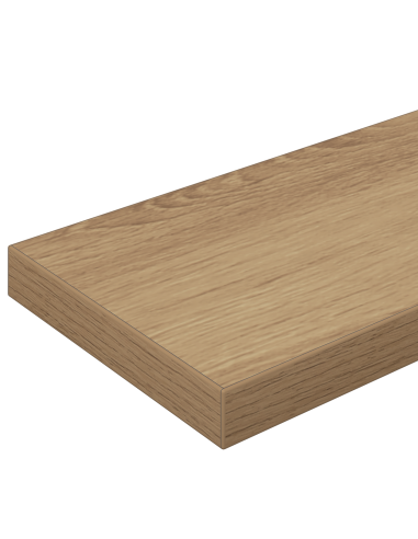 Scaffale 4 pcs Marrone 100 x 10 x 1,5 cm Legno multistrato