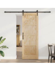 Porta scorrevole ORKDAL Naturale 73,5 x 211 cm