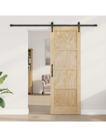 Porta scorrevole ORKDAL Naturale 73,5 x 211 cm