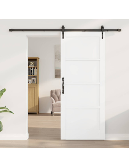 Porta scorrevole ORKDAL Bianco 83 x 202 cm