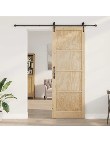 Porta scorrevole ORKDAL Naturale 83 x 232 cm