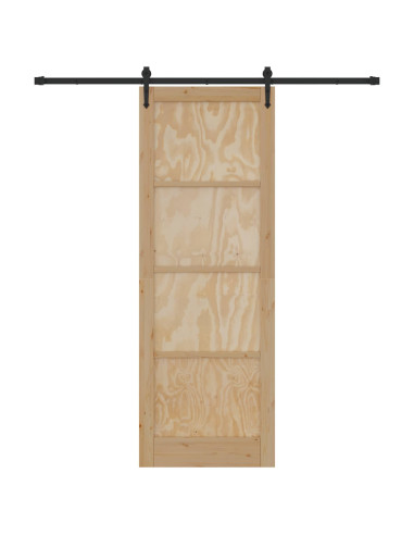 Porta scorrevole ORKDAL Naturale 83 x 232 cm