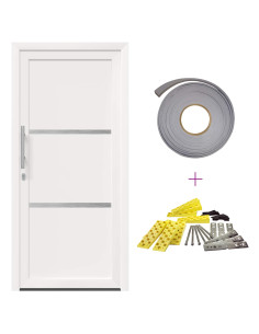 Porta Frontale Bianco 98 x 208 cm PVC 2