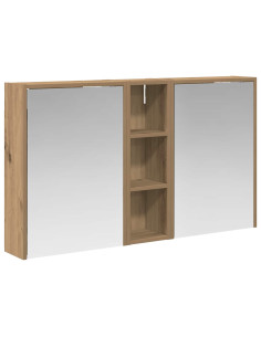Set di Armadi da Bagno 3 pcs 106 x 16 x 62,5 cm 2