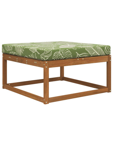 Cuscino per divano da esterno Design a foglia 80 x 80 x 8 cm