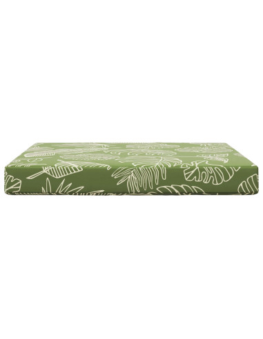 Cuscino per divano da esterno Design a foglia 80 x 80 x 8 cm
