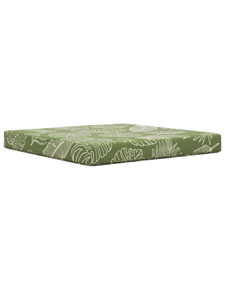 Cuscino per divano da esterno Design a foglia 80 x 80 x 8 cm