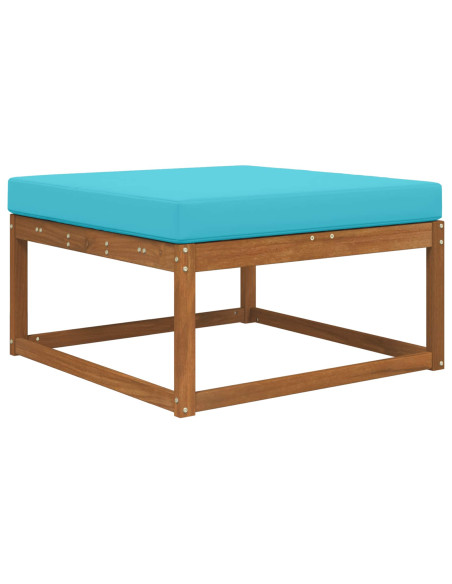 Cuscino per divano da esterno Turchese 80 x 80 x 8 cm