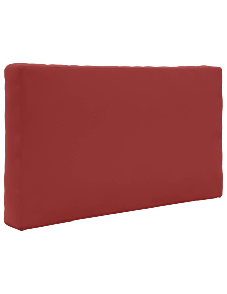 Cuscino per divano da esterno 2 pcs Rosso vino Poliestere