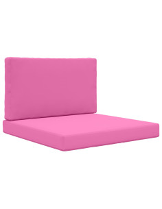 Cuscino per divano da esterno 2 pcs Rosa Poliestere 2