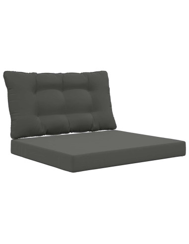 Cuscino per divano da esterno 2 pcs Antracite Poliestere