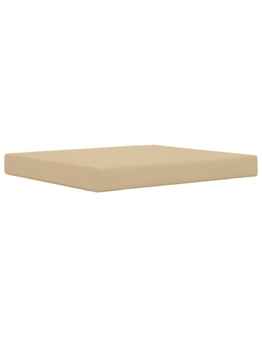 Cuscino per divano da esterno 2 pcs Beige Poliestere