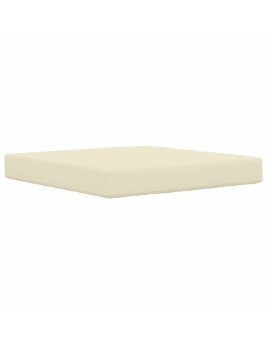 Cuscino per divano da esterno 3 pcs Crema Poliestere