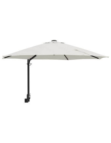 Ombrello da giardino Sabbia 248 x 248 x 148 cm
