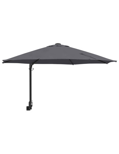 Ombrello da giardino Antracite 248 x 248 x 148 cm