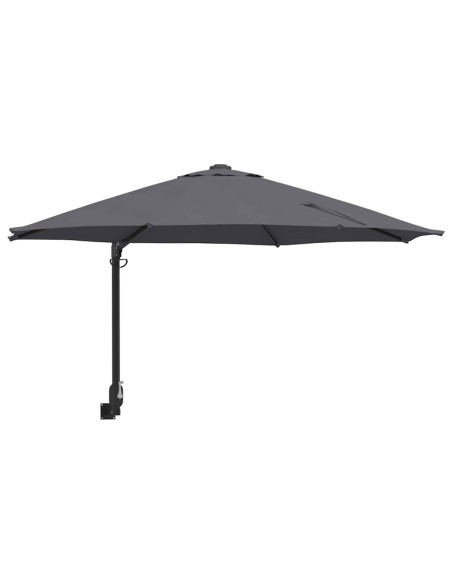 Ombrello da giardino Antracite 248 x 248 x 148 cm