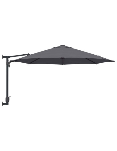 Ombrello da giardino Antracite 248 x 248 x 148 cm