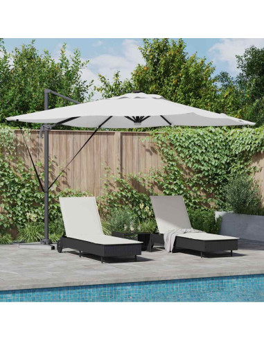Parasol Roma Beige 286 x 284 x 270 cm Alluminio e Poliestere