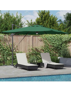 Parasol Roma Verde 286 x 284 x 270 cm Alluminio e Poliestere