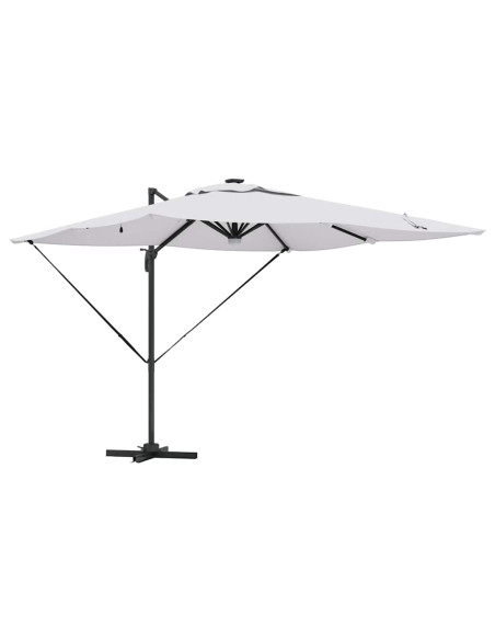Parasol Roma Beige 286 x 284 x 270 cm Alluminio e Poliestere