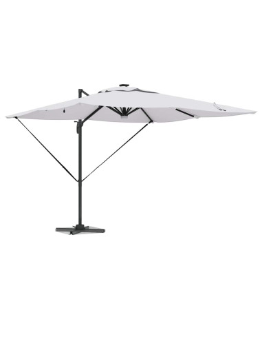 Parasol Roma Beige 286 x 284 x 270 cm Alluminio e Poliestere