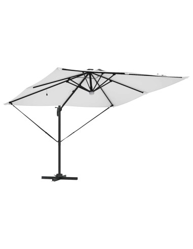 Parasol Roma Beige 286 x 284 x 270 cm Alluminio e Poliestere