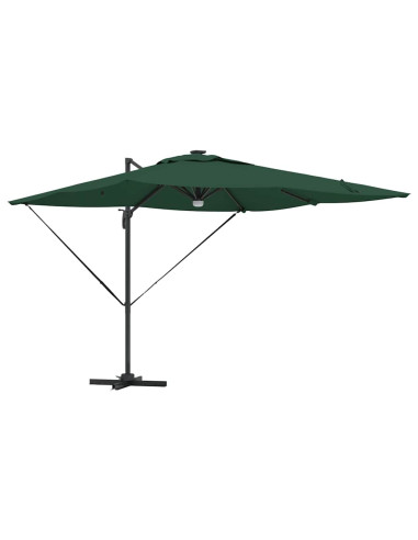 Parasol Roma Verde 286 x 284 x 270 cm Alluminio e Poliestere