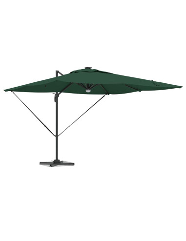 Parasol Roma Verde 286 x 284 x 270 cm Alluminio e Poliestere