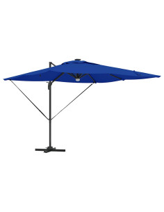 Parasol Roma Blu 286 x 284 x 270 cm Alluminio e Poliestere 2