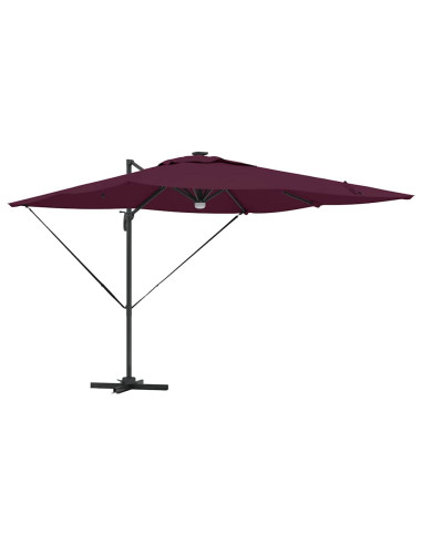 Parasol Roma Rosso 286 x 284 x 270 cm Alluminio e Poliestere