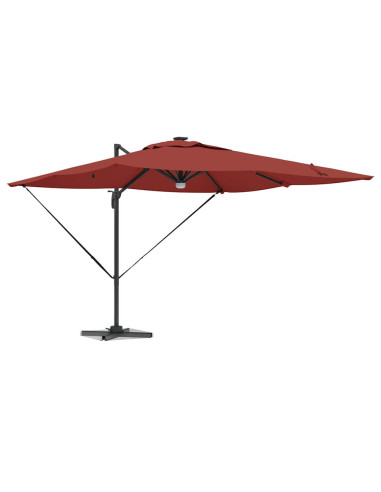 Parasol Roma Rosso 286 x 284 x 270 cm Alluminio e Poliestere